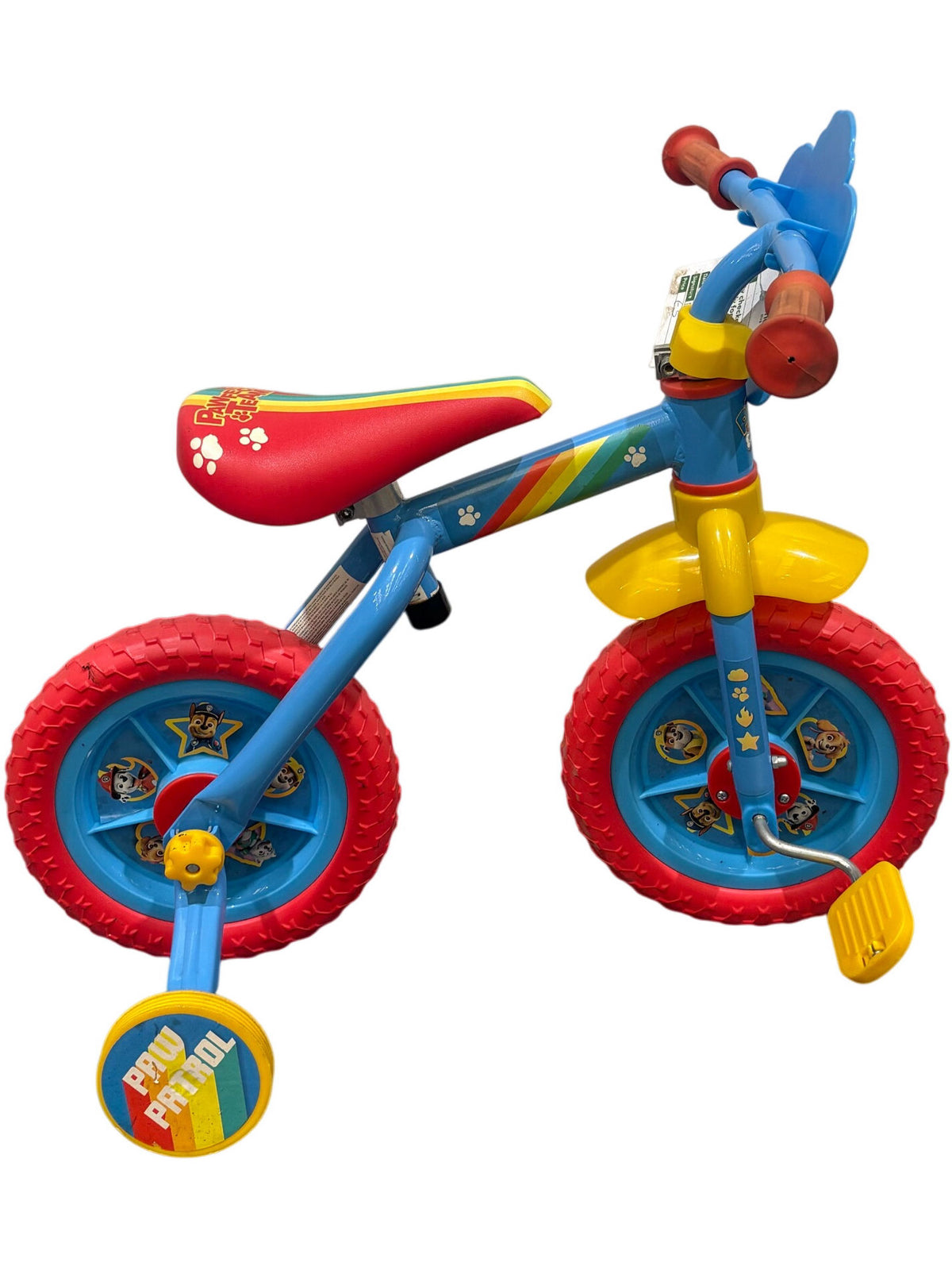 Serviced Paw Patrol Bike 12" Wheel (Pre-Loved)