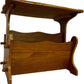 Vintage Style Wooden Magazine Rack Side Table Storage Stand (Pre-Loved)