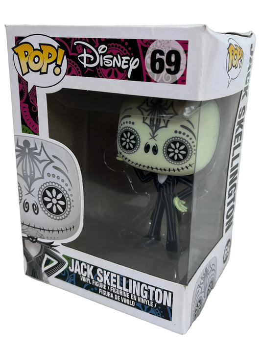 Funko POP! Disney Tim Burton's The Nightmare Before Christmas Jack Skellington 69 Figures (Pre-Loved)