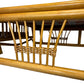 Mid Century Vintage Boho Bamboo Rattan Lounge Chairs Set of Two(Pre-Loved)