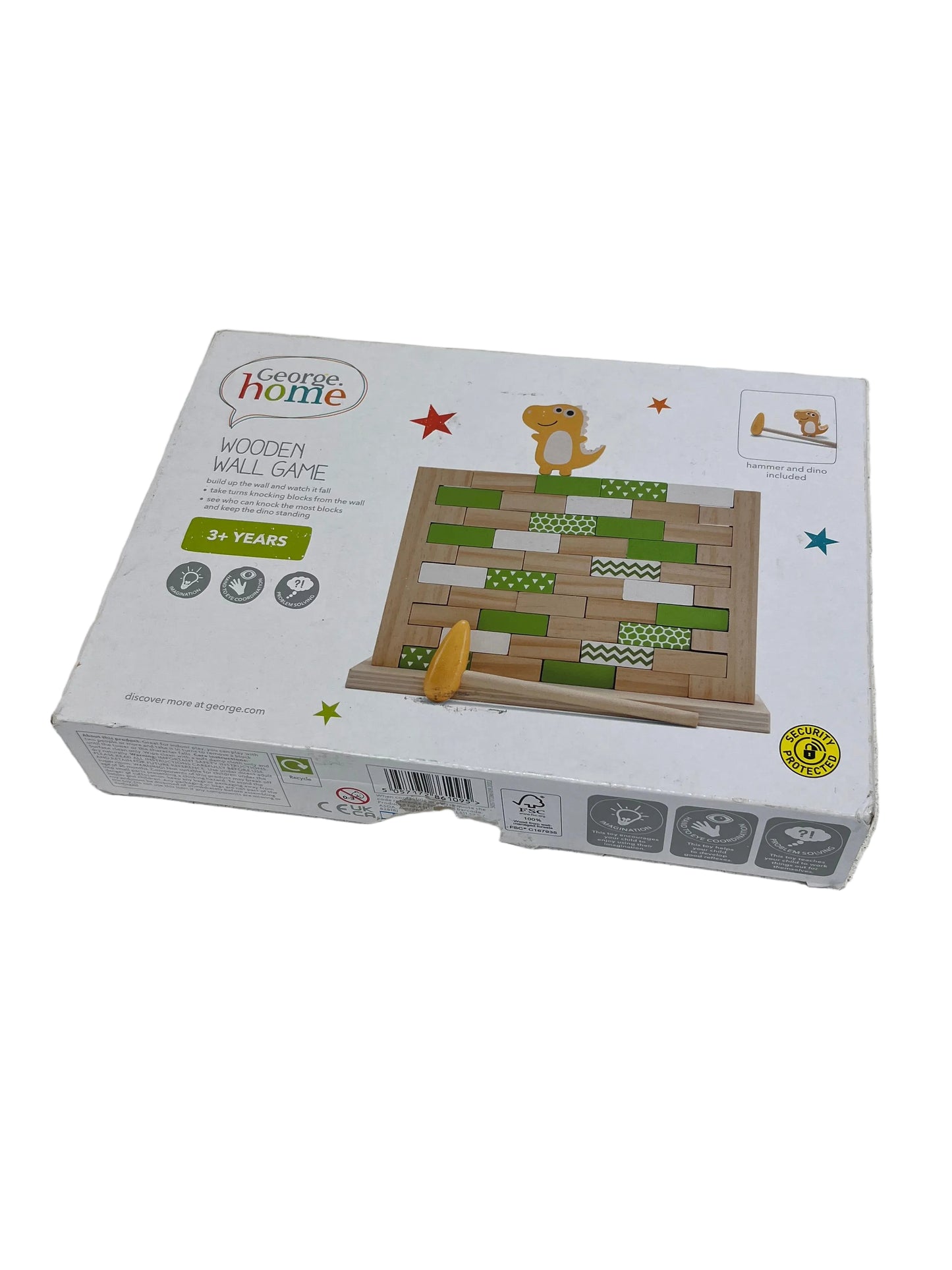 George Home Wooden Wall Game (Unused)