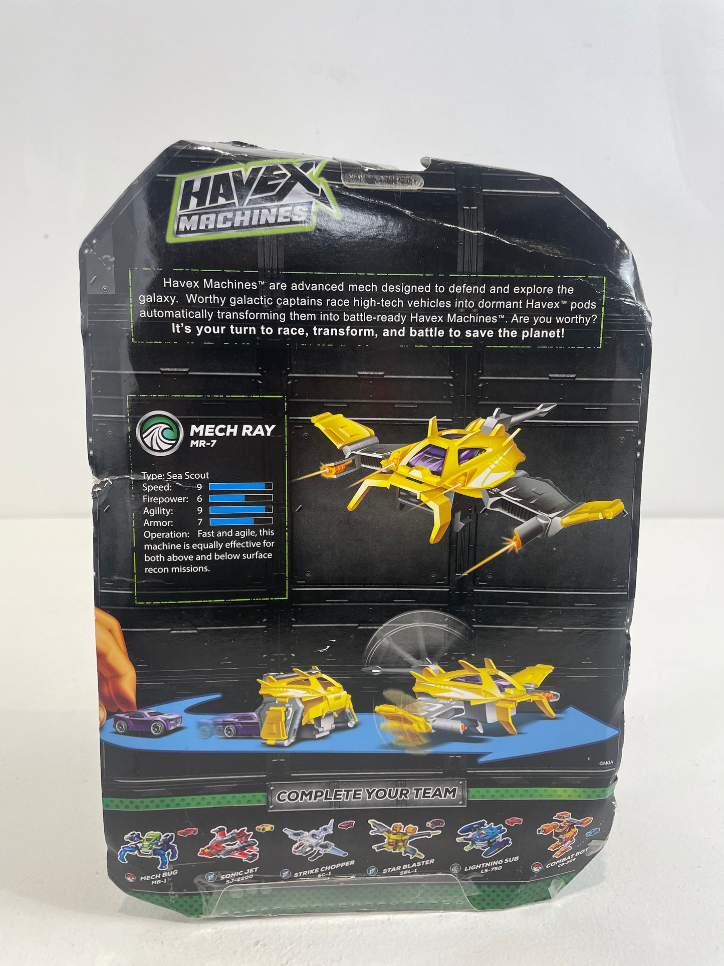 Havex Machines Mech Ray Toy (New)