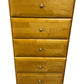 Wooden 5-Drawer Tallboy Chest of Drawers (Pre-Loved)