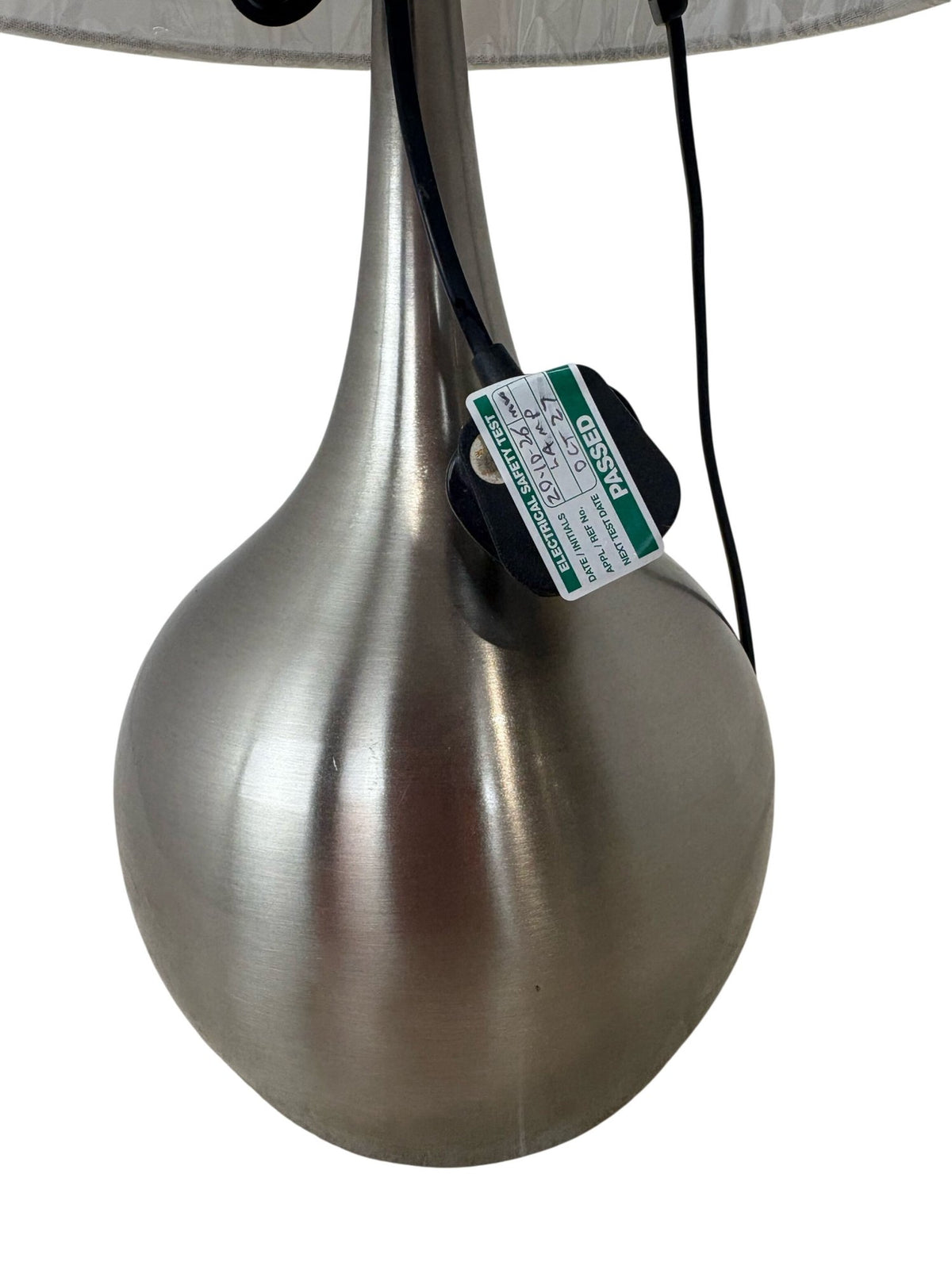 Silver Table Lamp (Pre-Loved)