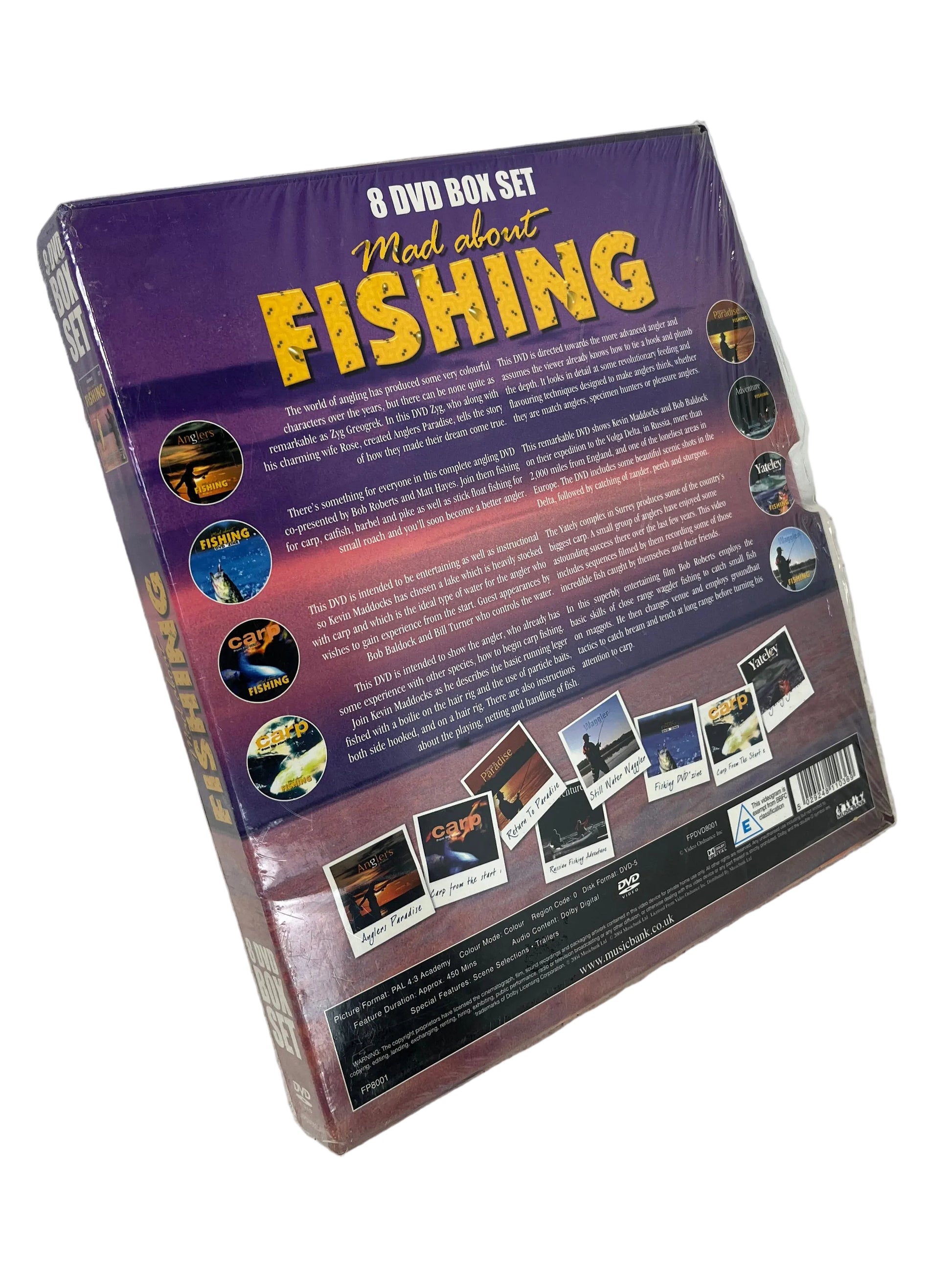 carp fishing dvd box set State of the Art Big Hit Sight fishing in shallow water Carp Adventures USA - DVD