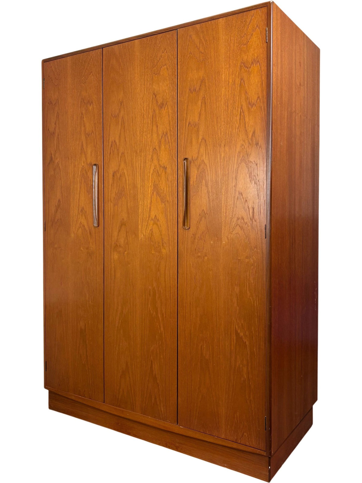 Vintage Wooden Wardrobe 3-Door (Pre-Loved)