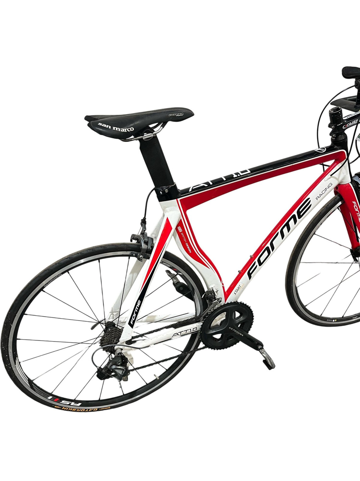 Serviced Forme ATT1.0 White Red 700c Road Bike (Pre-Loved)