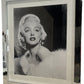 Classic Black & White Marilyn Monroe Silver Framed Photograph (Pre-Loved)