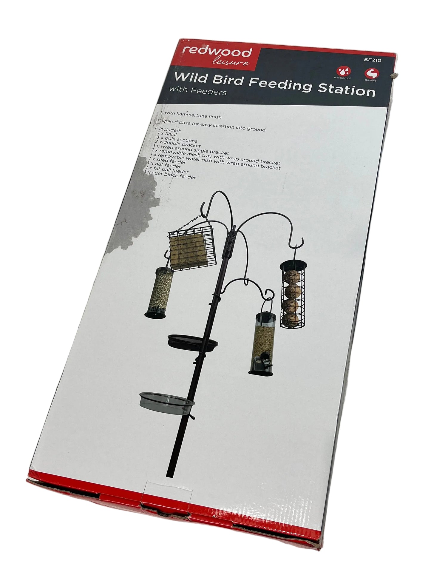 Redwood Wild Bird Feeding Station (New)