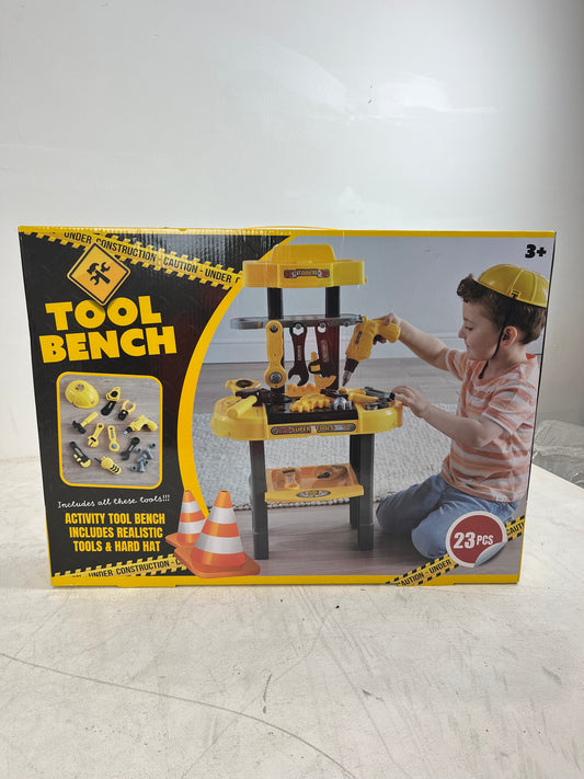 Toy Tool Bench Activity Playset (New)