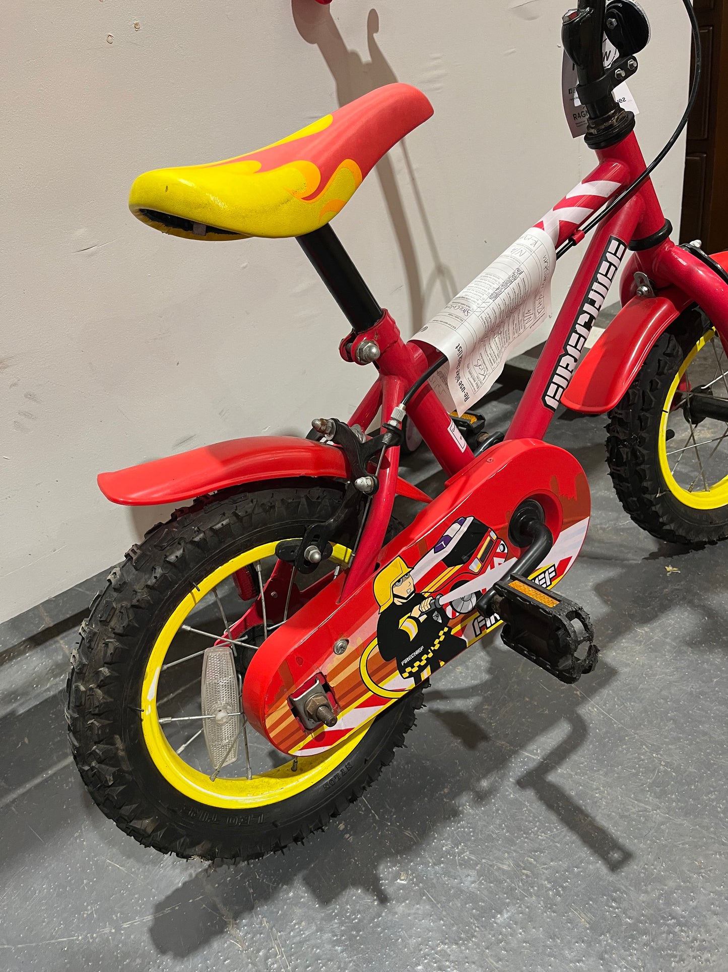 Fire Chiefs Red 12” Children’s Bike (Pre-Loved)