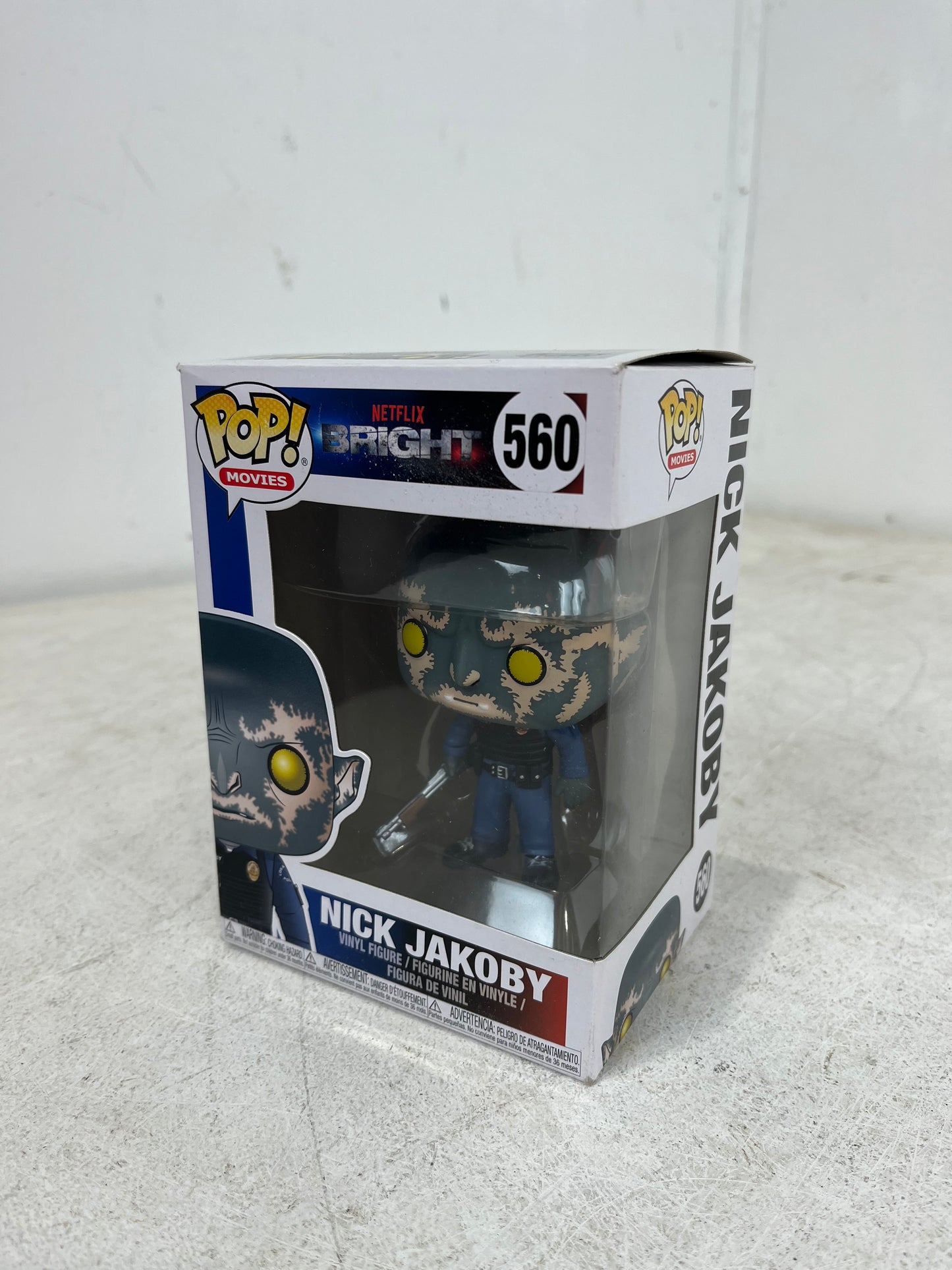Funko POP! Movies Netflix Bright Daryl Ward 558 Tikka 559 Nick Jakoby 560 Figures (Pre-Loved)