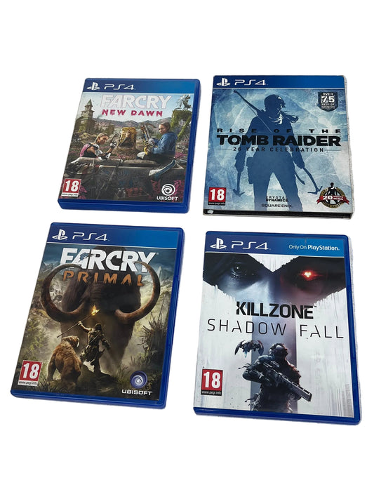 PS4 Video Games Bundle (Pre-Loved)