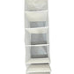 White Shelf Hanging Wardrobe Storage (Pre-Loved)