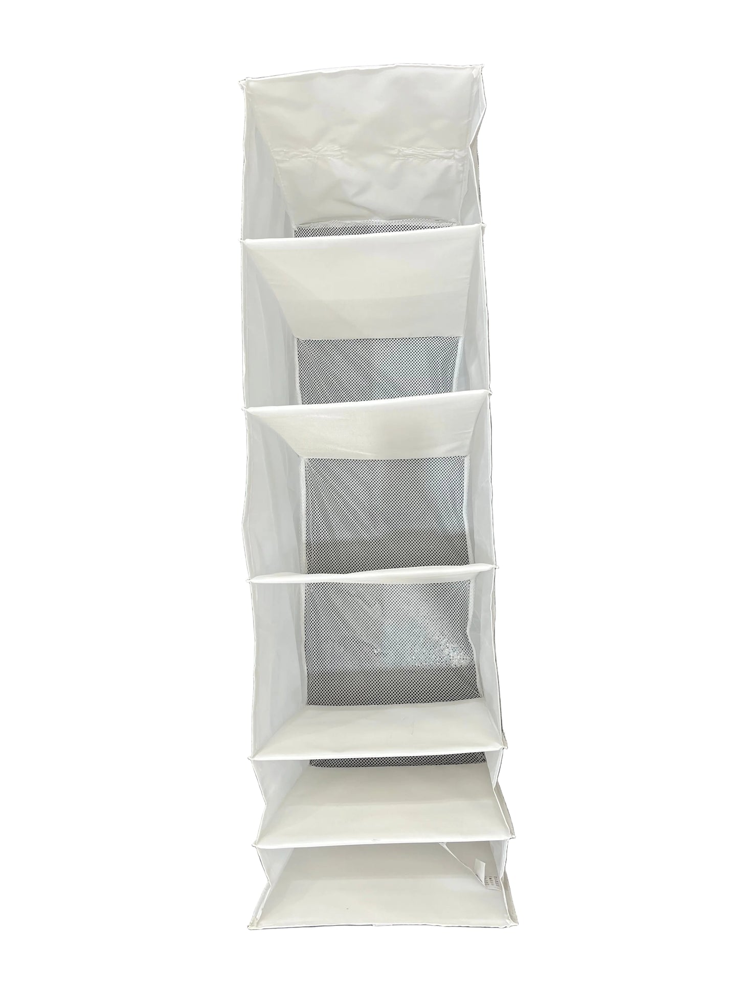 White Shelf Hanging Wardrobe Storage (Pre-Loved)