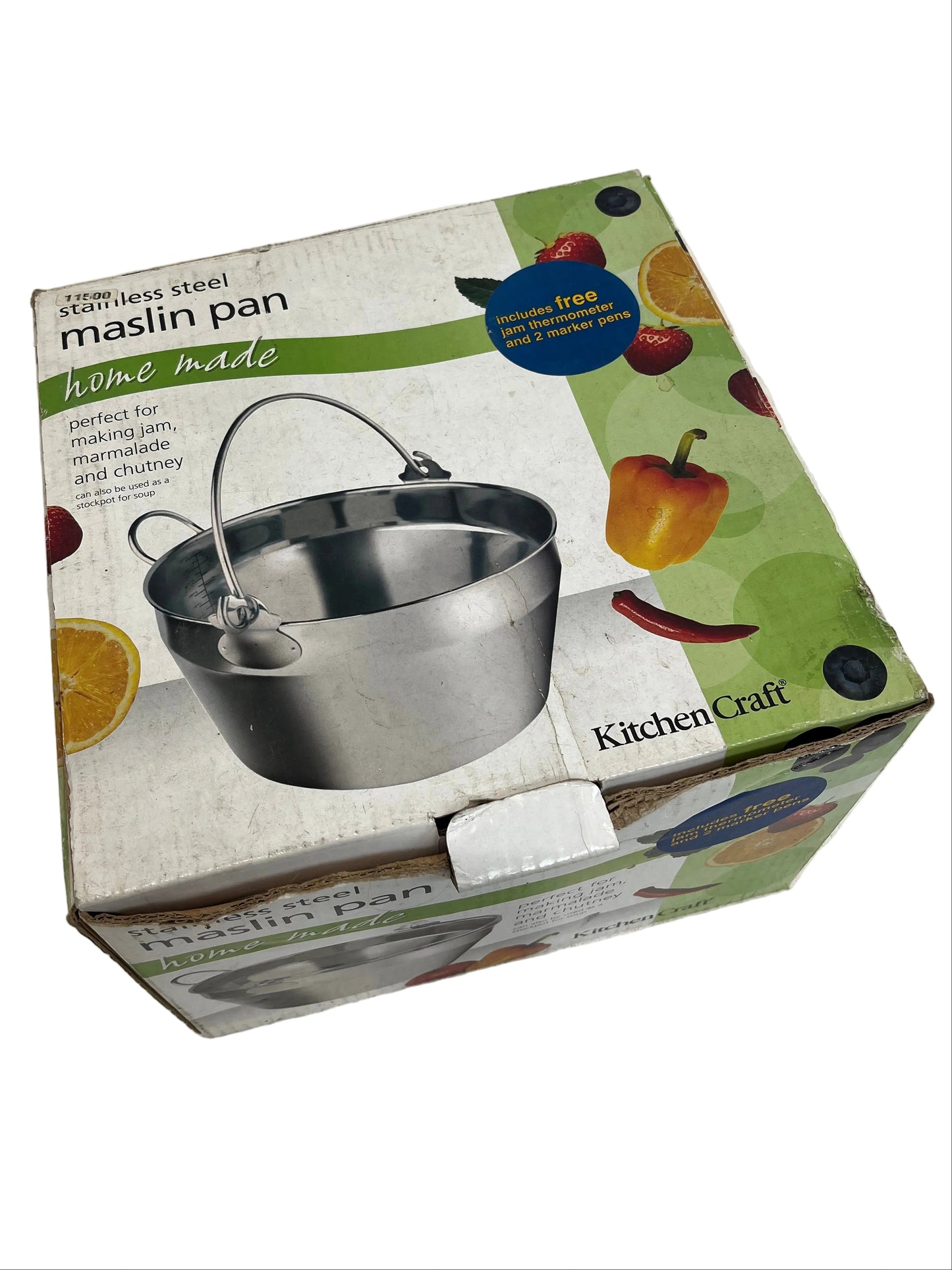 Stainless Steel Maslin Pan (Pre-Loved)