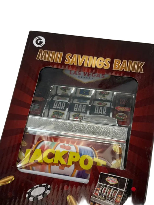 Las Vegas Mini Savings Bank Toy Slot Machine (Pre-Loved)