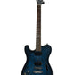 Lindo Dark Defender Matte Blue Left-Handed Electric Guitar (Pre-Loved)