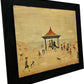 L S Lowry On the Sands 1953 Framed Beach Scene Art Print Wall Decor (Pre-Loved)
