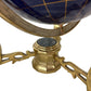 Vintage Mother Of Pearl Style Semi-Precious Gemstone Tabletop Globe (Pre-Loved)