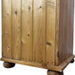 Solid Wood Pine Tallboy Chest of Drawers 4 Drawer Narrow Storage (Pre-Loved)