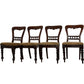 Antique Victorian Wooden Dining Chair Set of 4 (Pre-Loved)