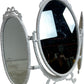 Vintage Triple Oval Vanity Dressing Table Mirror Ornate White Frame (Pre-Loved)