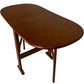 Drop Leaf Folding Dining Table Compact Space Saving Wood 120cm (Pre-Loved)