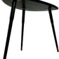 Retro Style Triangular Coffee Table Black Tapered Legs (Pre-Loved)