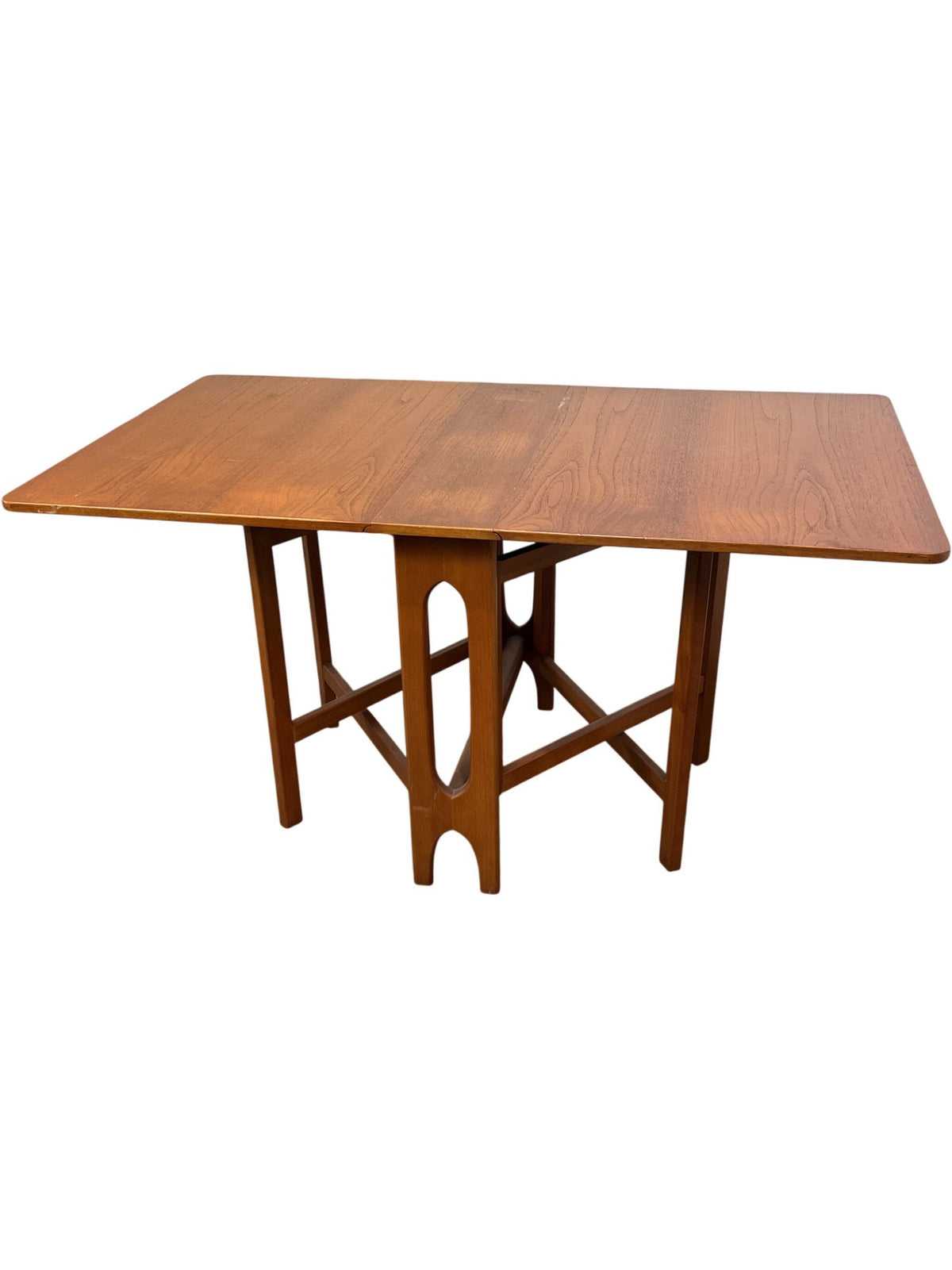 Mid Century Drop Leaf Table Solid Wood Extendable (Pre-Loved)