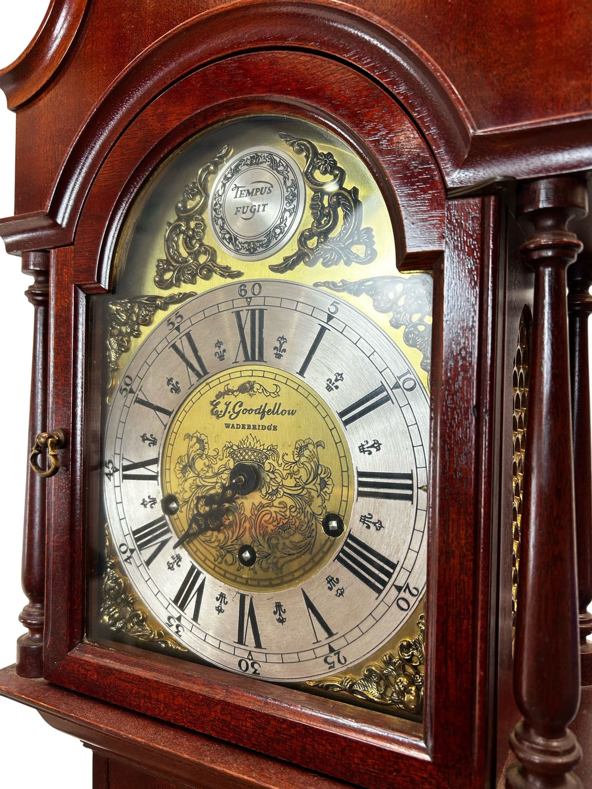 E.J. Goodfellow Grandfather Clock Mahogany (Pre-Loved)