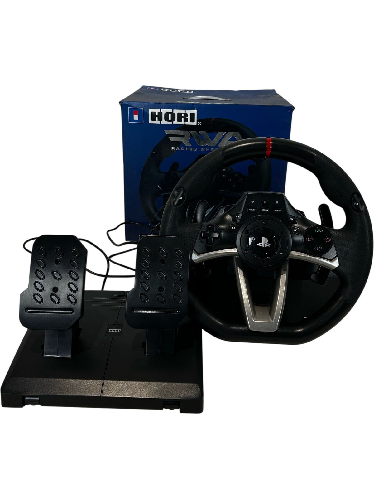 HORI Racing Wheel Apex RWA Steering Wheel & Pedals PS4/PS3 (Pre-Loved)