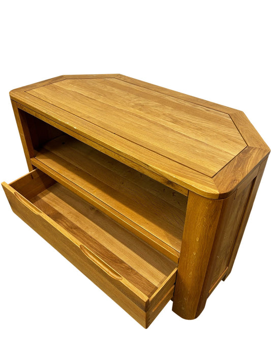 Wooden TV Stand with Drawer (Pre-Loved)