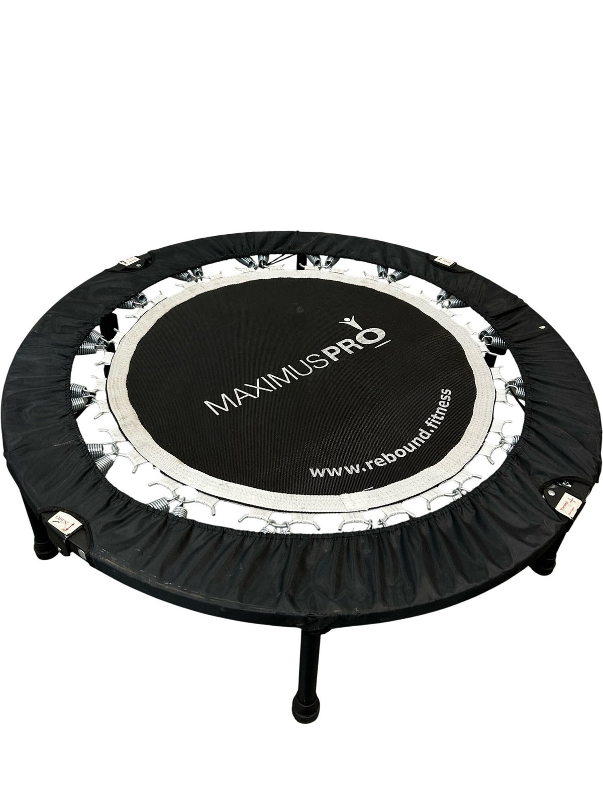 Maximus Pro Folding Fitness Rebounder Mini Trampoline Black (Pre-Loved)