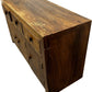 Vintage Solid Wood Sideboard with 3 Drawers & 2 Cupboards (Pre-Loved)