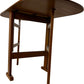 Drop Leaf Folding Dining Table Compact Space Saving Wood 120cm (Pre-Loved)