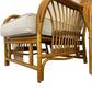 Mid Century Vintage Boho Bamboo Rattan Lounge Chairs Set of Two(Pre-Loved)