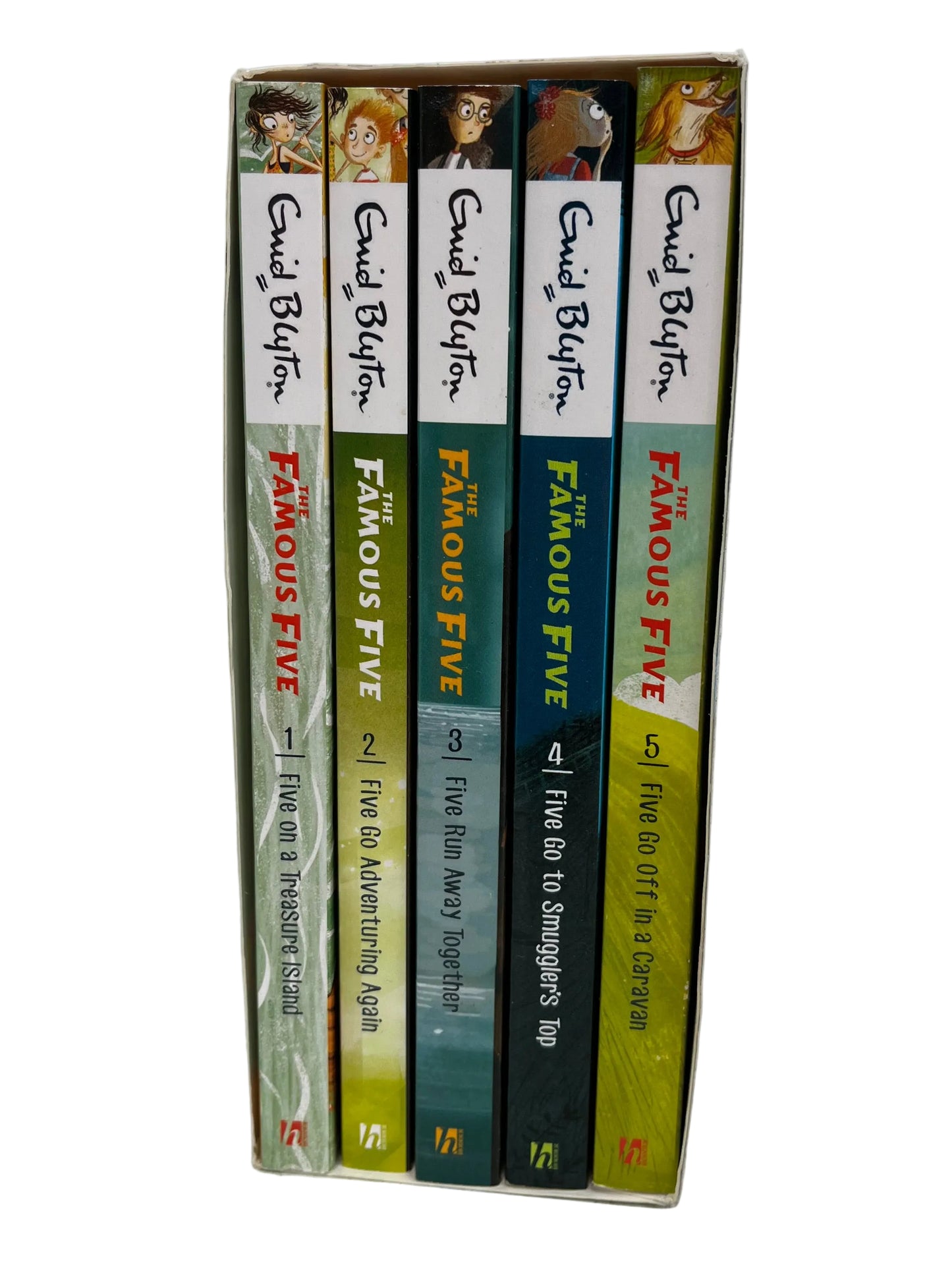 The Famous Five Enid Blyton Children's Book Set (Pre-Loved)