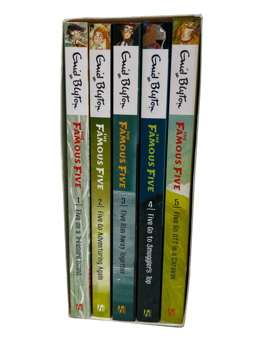 The Famous Five Enid Blyton Children's Book Set (Pre-Loved)