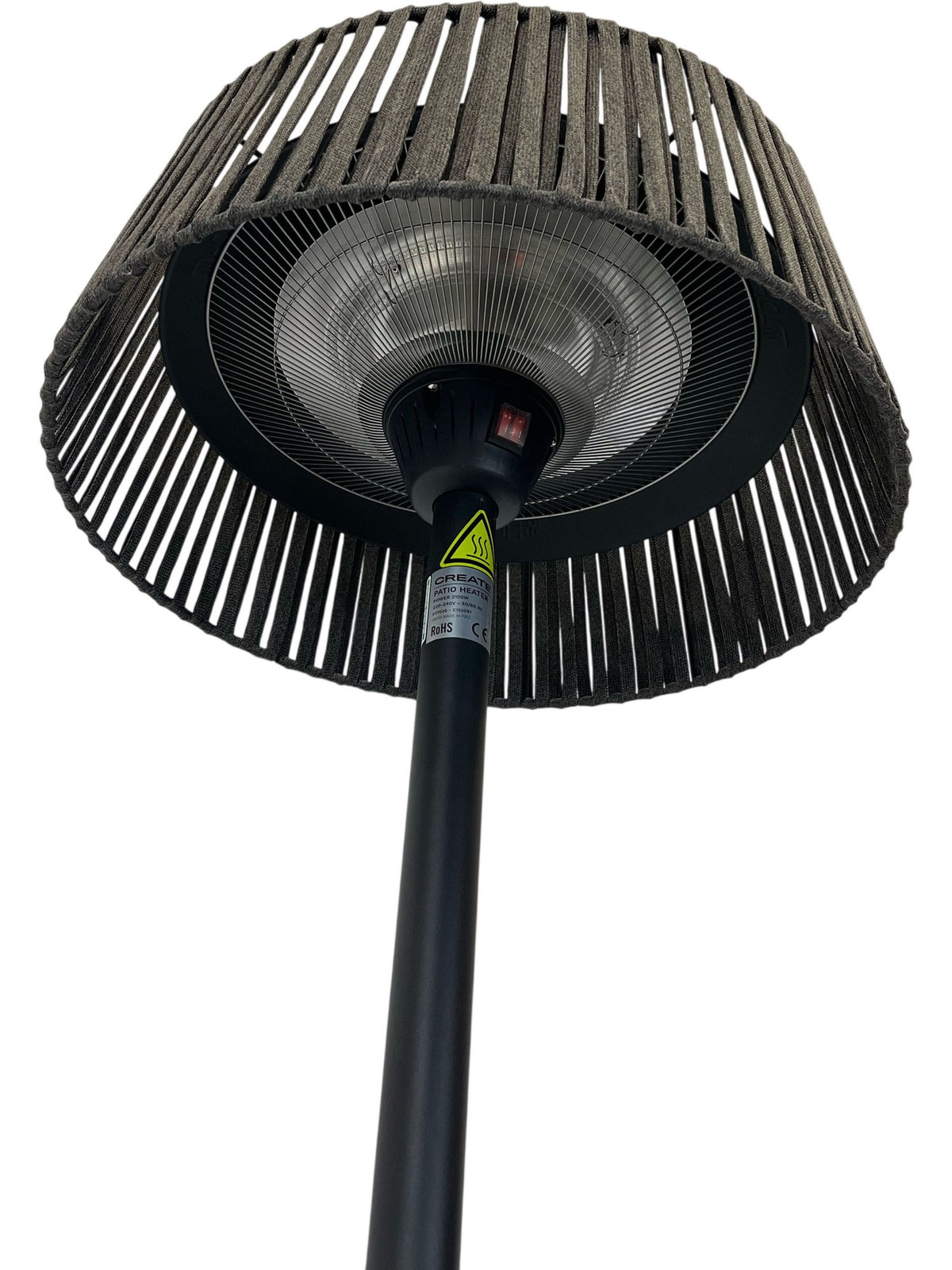 Create Black Infrared Patio And Garden Heater (Pre-Loved)