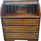 Vintage Wooden Roll Top Desk with Brass Handles (Pre-Loved)