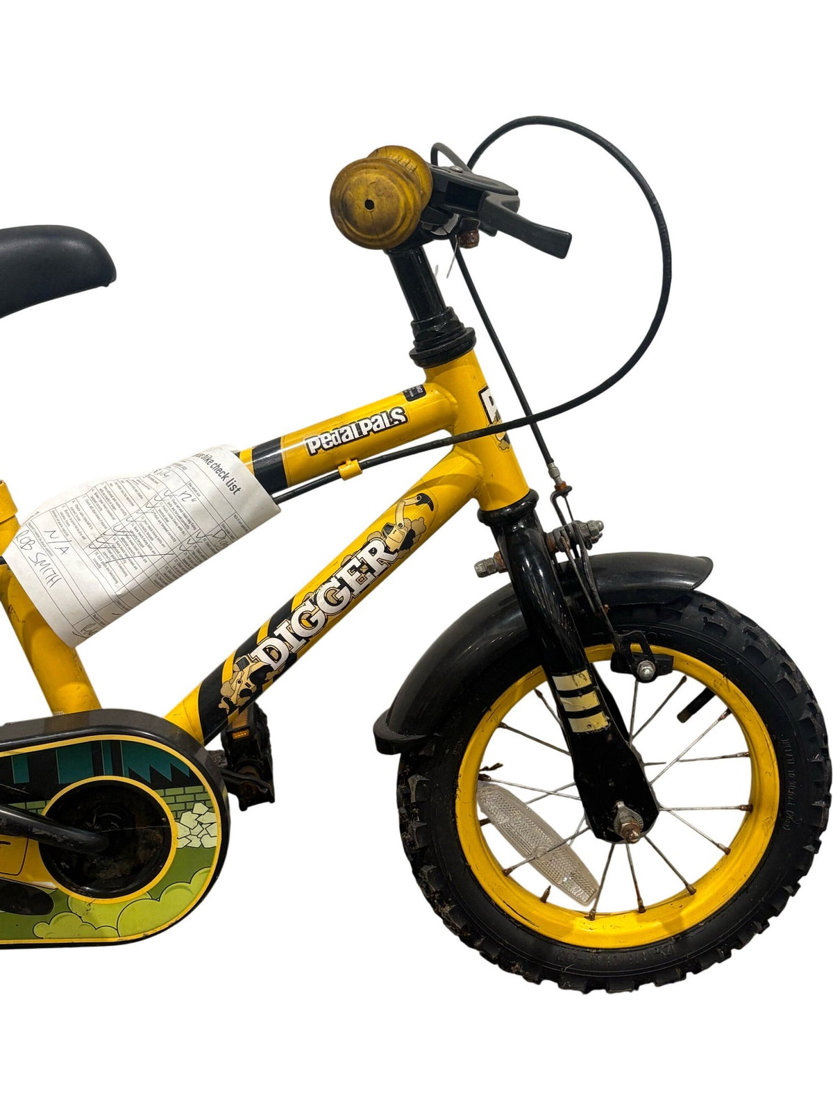 Serviced Digger Kids' Bicycle 12" (Pre-Loved)c