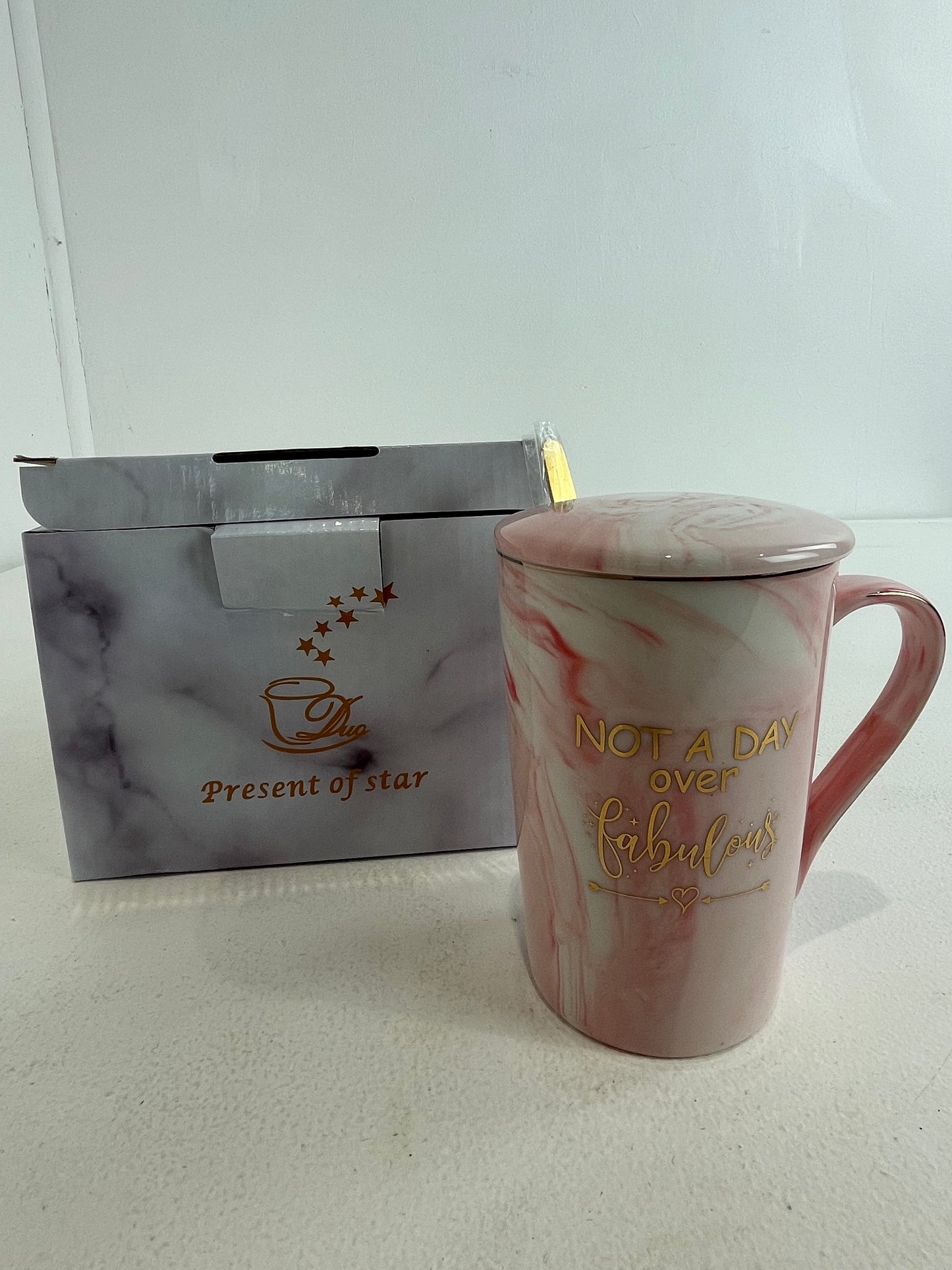 Pink Marble Mug Gift (New)