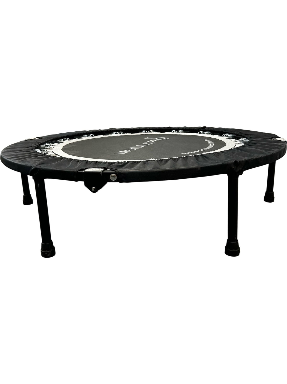 Maximus Pro Folding Fitness Rebounder Mini Trampoline Black (Pre-Loved)
