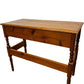 Vintage Pine Style Console Table with Drawer & Turned Legs 90cm (Pre-Loved)