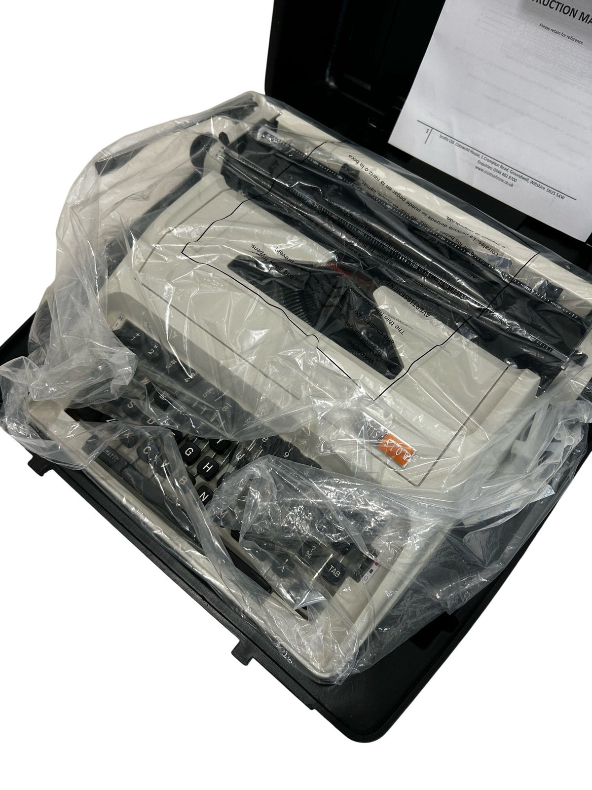Scotts of Stow Traditional 11in Manual Typewriter with Case (Pre-Loved)