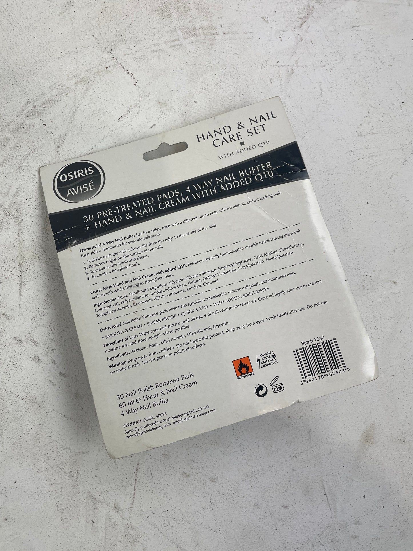 Hand and Nail Care Set (New)