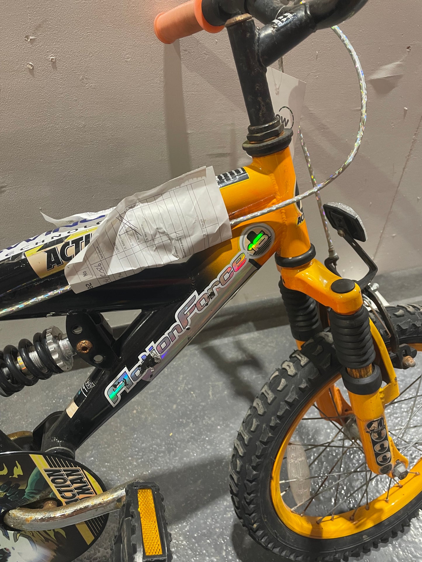 Serviced Action Man, Action Force 16 Children's Bike, 16" (Pre-Loved)