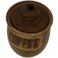 Vintage Stoneware Coffee And Sugar Jars (Pre-Loved)