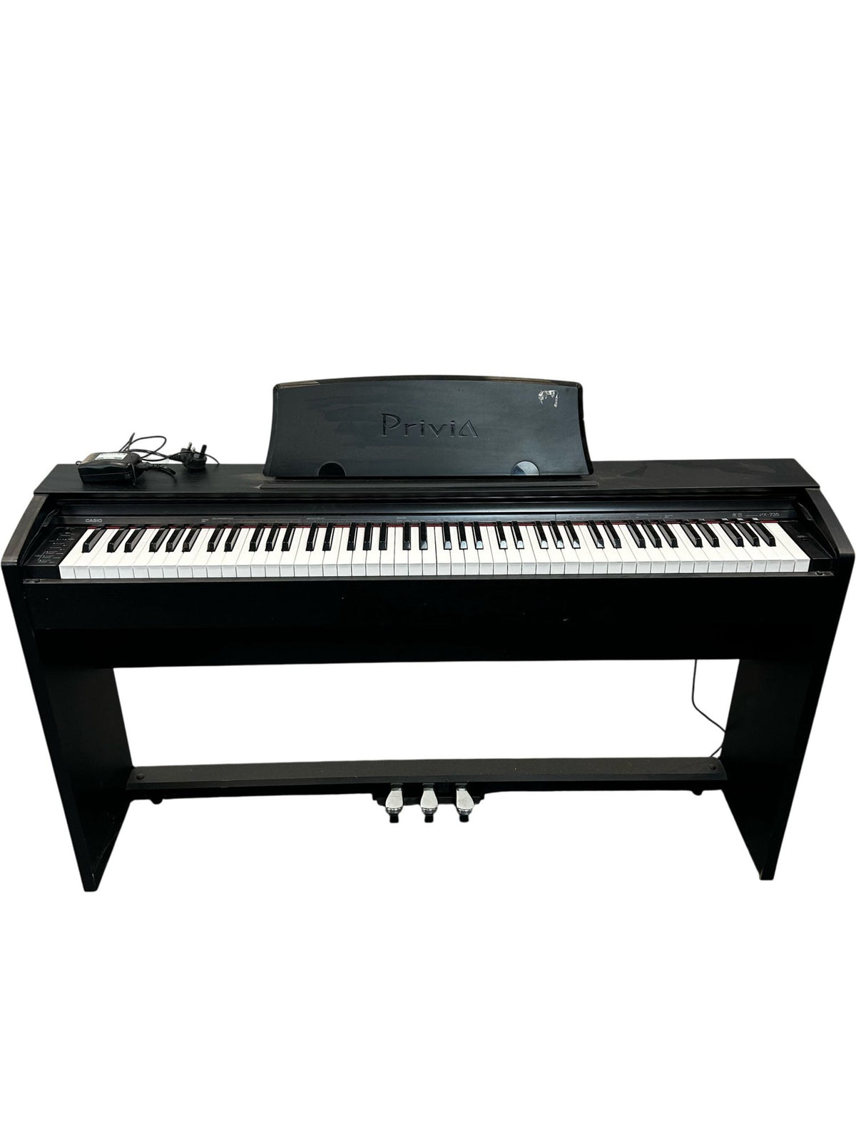 Casio Privia PX-735 88-Key Digital Piano with Stand & 3 Pedals (Pre-Loved)